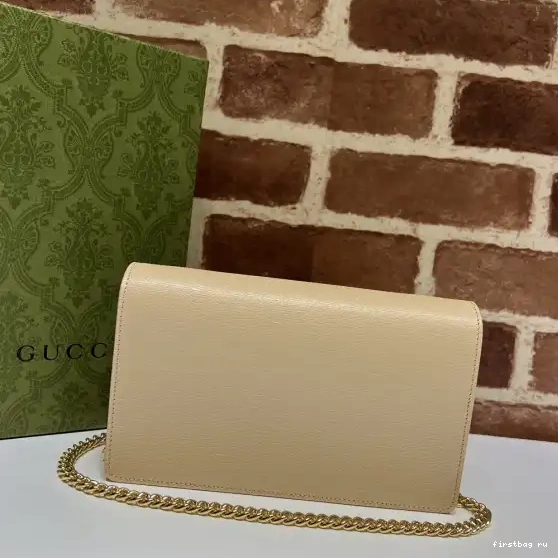 First bag ru Chain Gucci Gucci wallet script with 0531